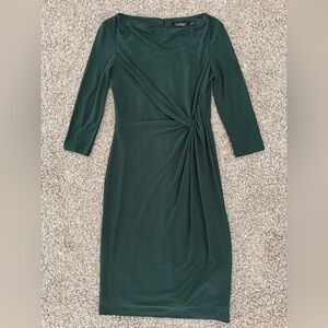 Ralph Lauren Green Formal Dress